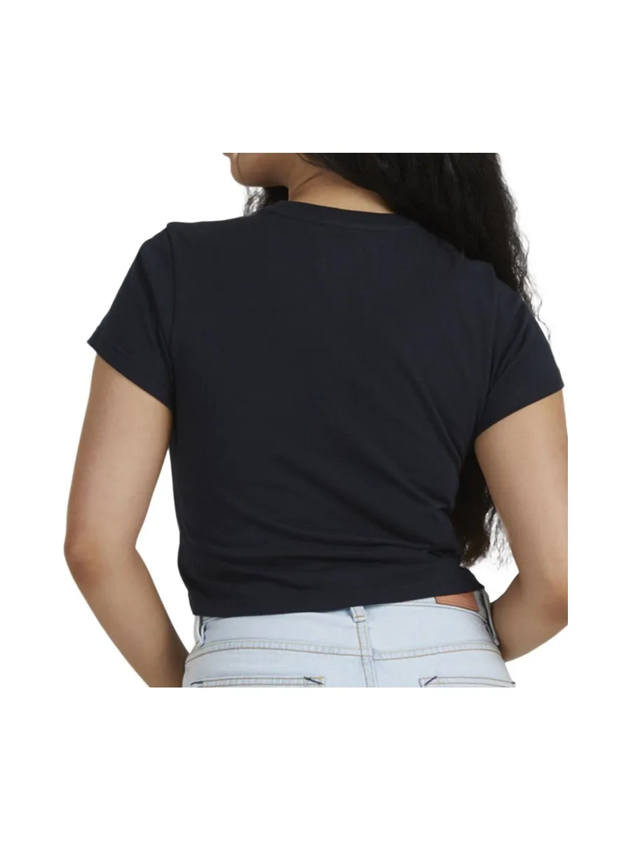 T-Shirt Noir Femme Dc shoes Star 3