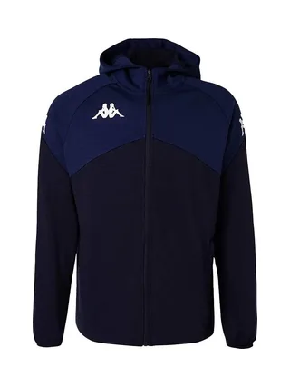 Sweat Zippé Bleu Homme Kappa Fianto 1