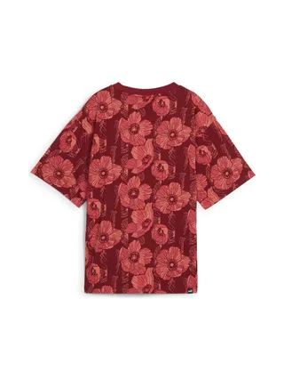 T-Shirt Rouge Femme Puma Class 2