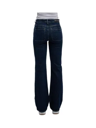 Jean Droit Bleu Femme Teddy Smith Diams 2