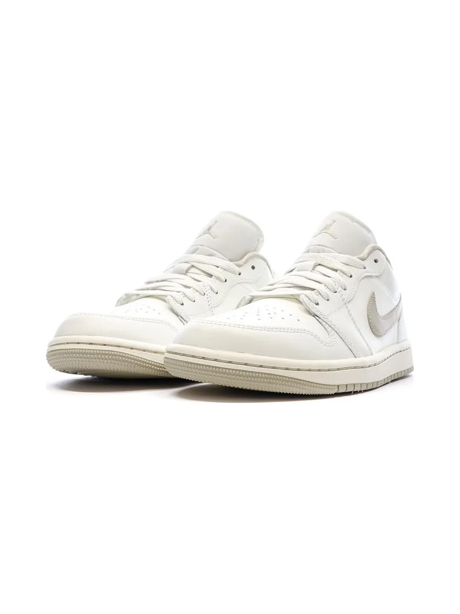Basket Écru/Marron Mixte Nike Air Jordan 1 Low 7