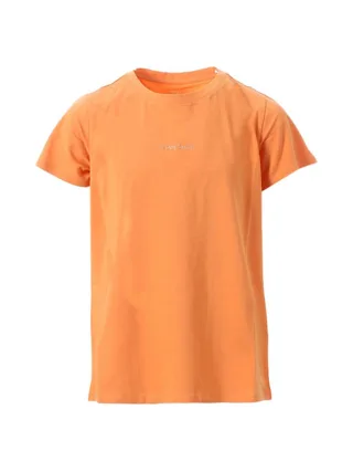 T-shirt Orange Fille Teddy Smith Ribelle 1