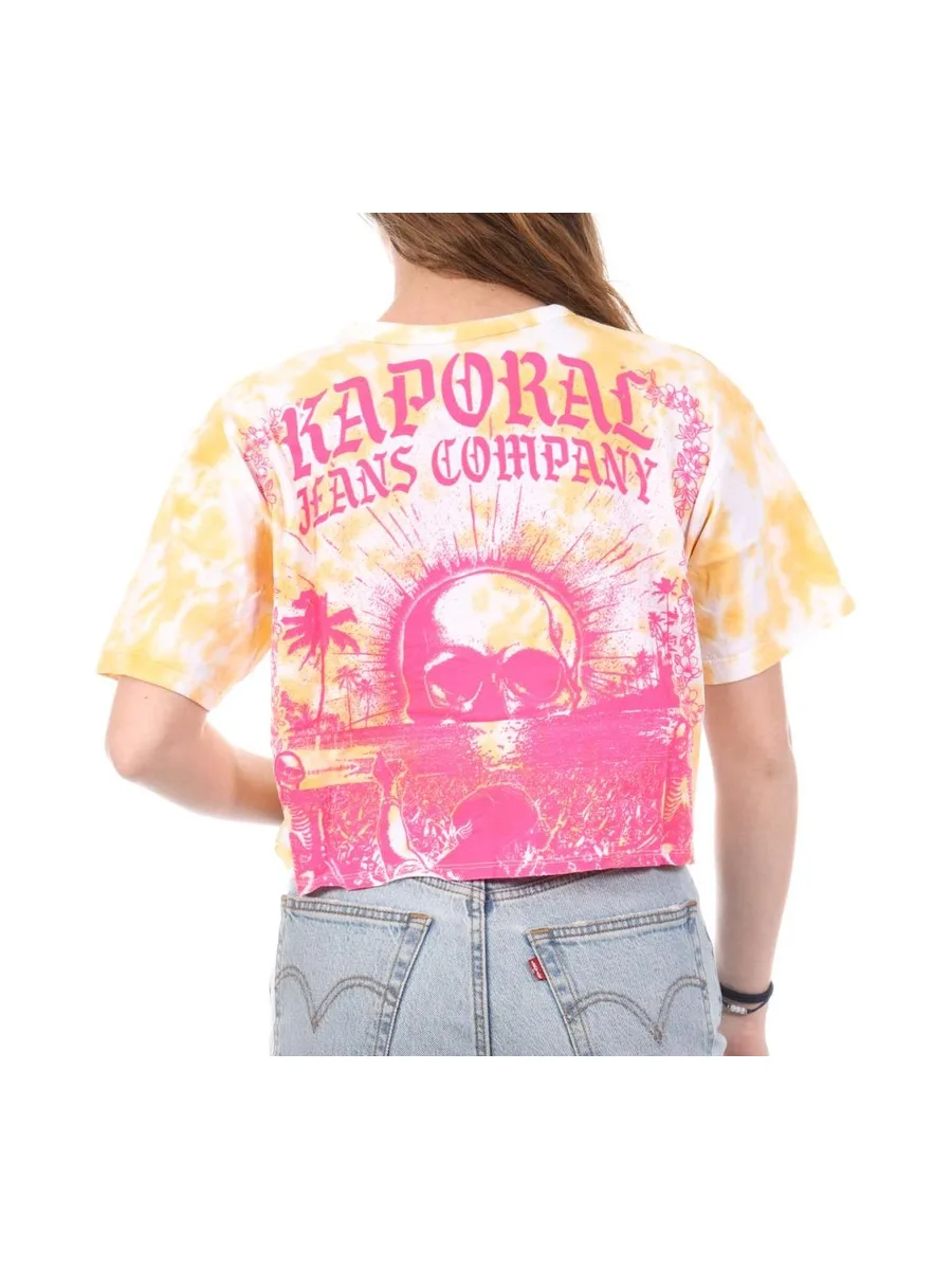 T-Shirt Jaune Femme Kaporal VICE 2