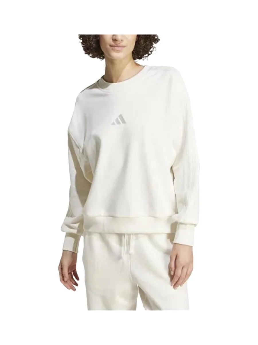 Sweat Blanc Femme Adidas IW1132 2