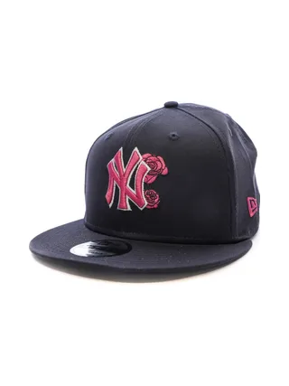 Casquette Noire/Rouge Homme New Era Seasonal Flower 1