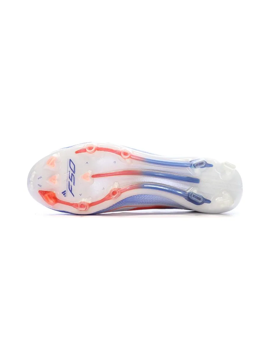Chaussures de Football Blanc Mixte Adidas F50 Elite Fg 6