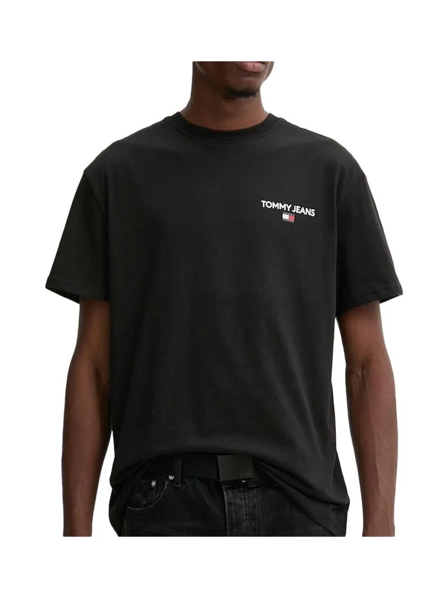 T-shirt Noir Homme Tommy Hilfiger Pri 2