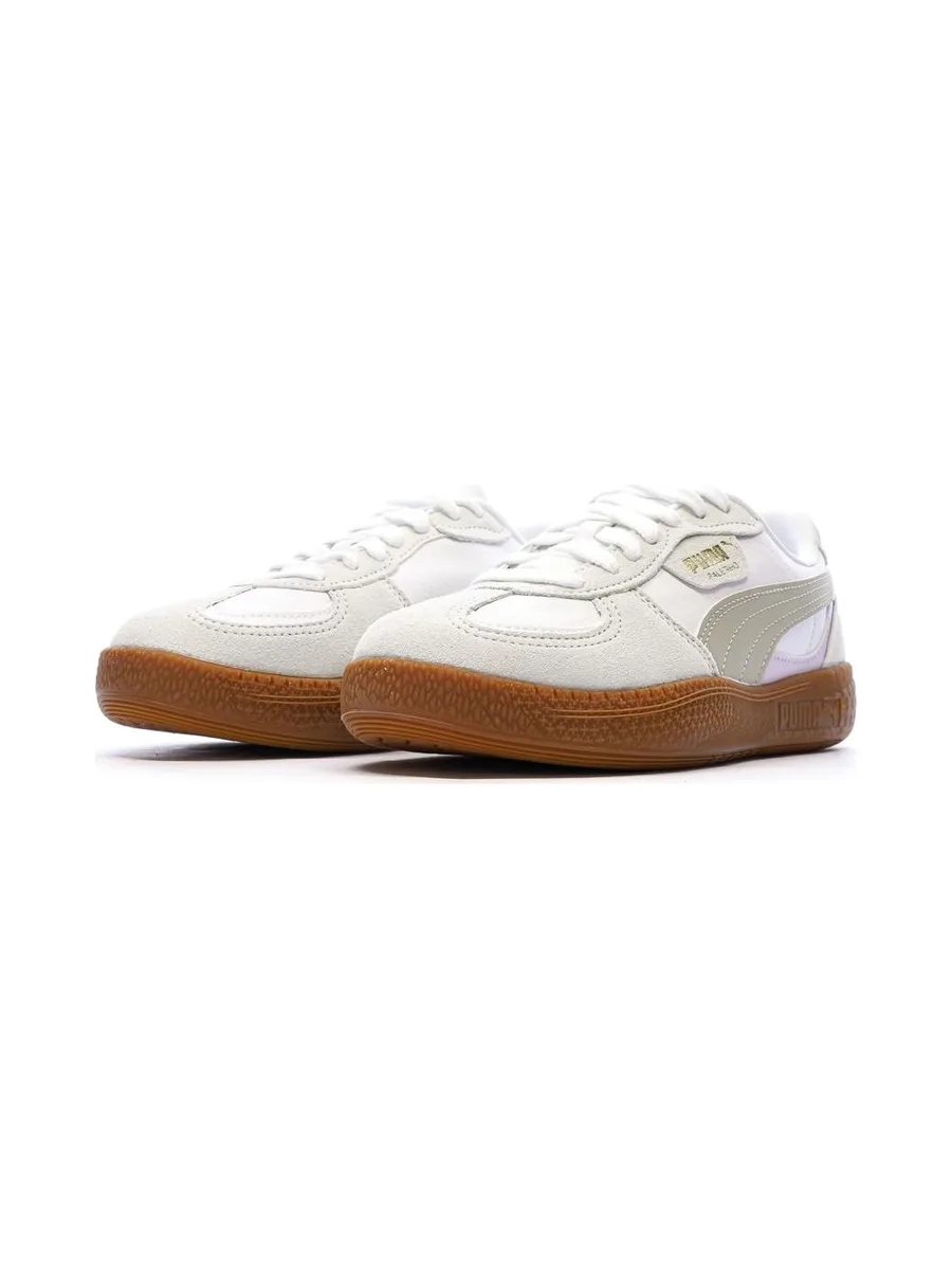 Baskets Blanches/Beiges Femme Puma Palermo 6