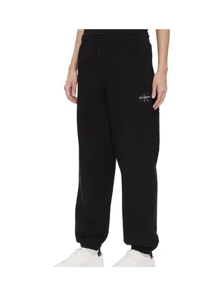 Jogging Noir Femme Calvin Klein Jeans Monologo 1