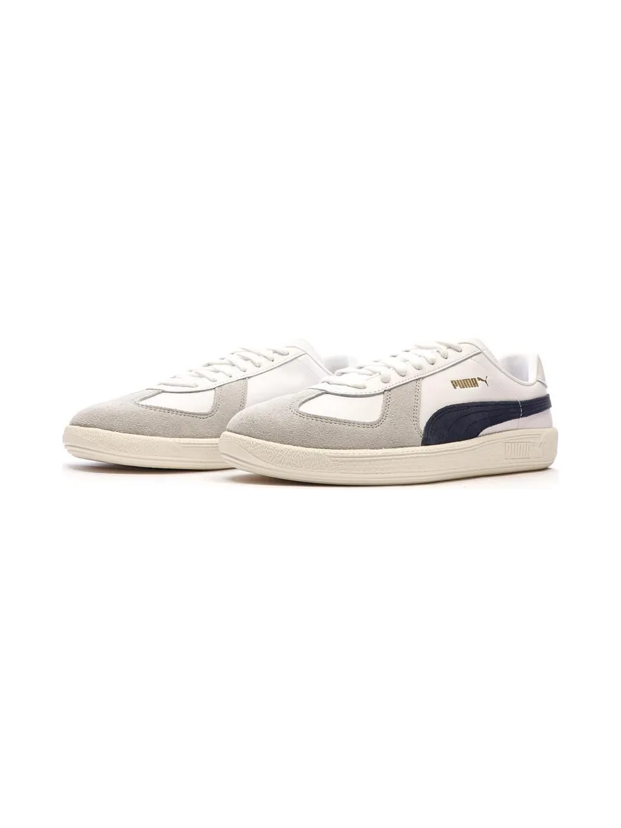 Baskets Blanches/Grises/Noires Homme Puma Army Trainer 6