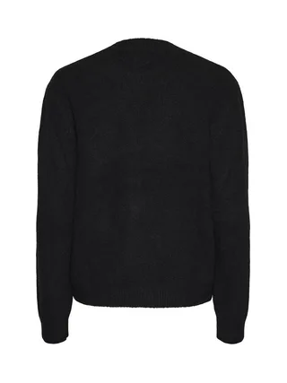 Pull Noir Femme Pieces Emma 2