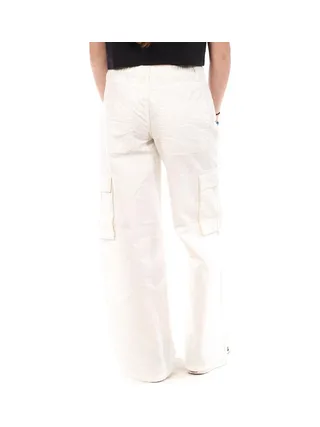 Pantalon fluide Blanc Femme Jennyfer PLOUF 2