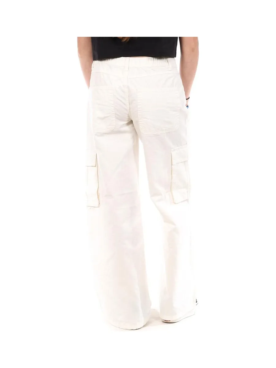 Pantalon fluide Blanc Femme Jennyfer PLOUF 2