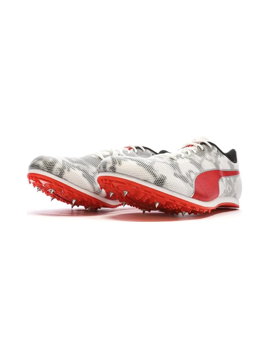 Chaussures d'athletismes Blanc/Gris/Rouge Homme Puma Evospeed 8 6
