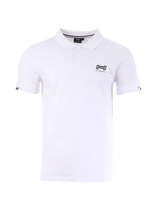 Polo Blanc Homme Hungaria Jeki 1