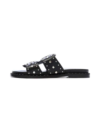 Sandales Noires Femme Carmela Bridas 1