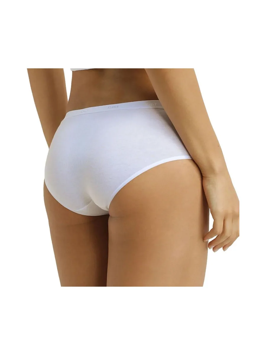 X3 Boxers Rose, Blanc Femme Dim Slip Femme Ecodim 4