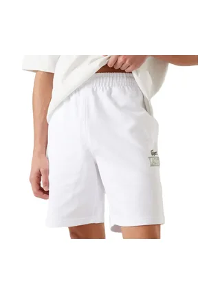 Short Blanc Homme Lacoste GH1220 1