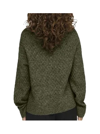 Pull Kaki Femme JDY Bigum 2