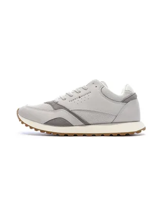 Baskets Gris Clair Homme Tommy Hilfiger New Runner Eva 1