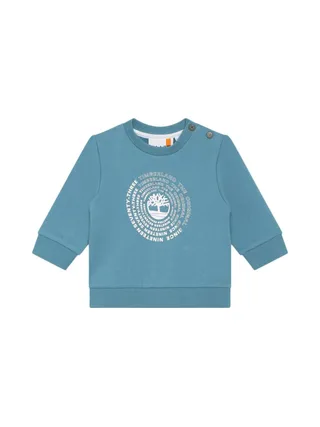 Sweat Bleu Garçon Timberland T60008 1