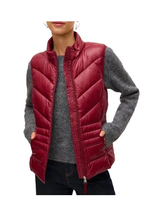 Doudoune sans manche Rouge Femme Vero Moda Sorayasiv 1