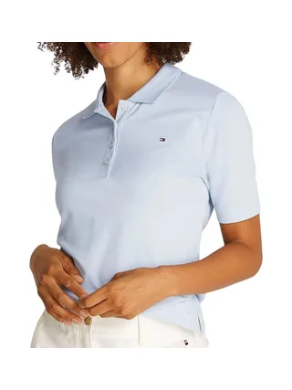 Polo Bleu clair Femme Tommy Hilfiger 43224 1
