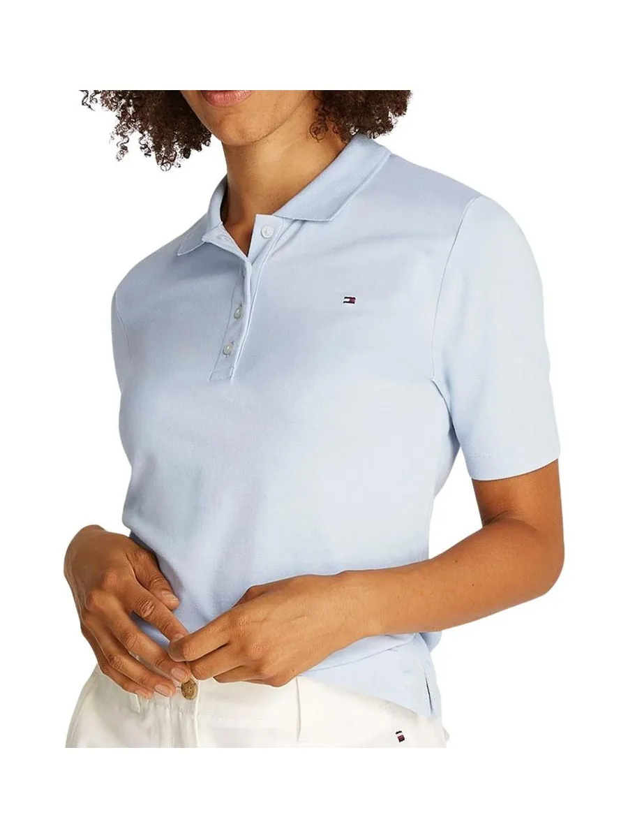 Polo Bleu clair Femme Tommy Hilfiger 43224 2
