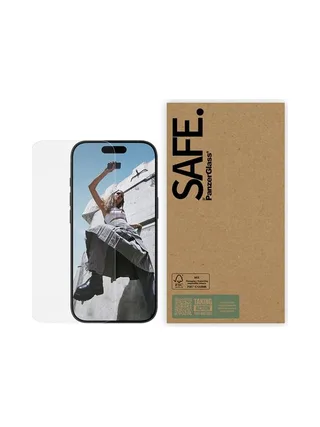 PanzerGlass SAFE. by ® Screen Protector iPhone 17 | iPhone 17 Pro | iPhone 16 Pro | Ultra-Wide Fit | Bulk 2