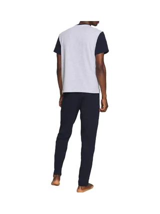 Pyjama Marine/Gris Homme Lacoste 4H9925 2