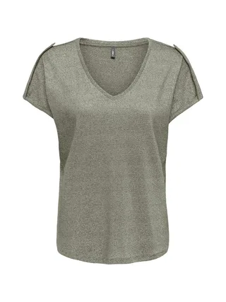 T-Shirt Vert Femme Only Rabi 1