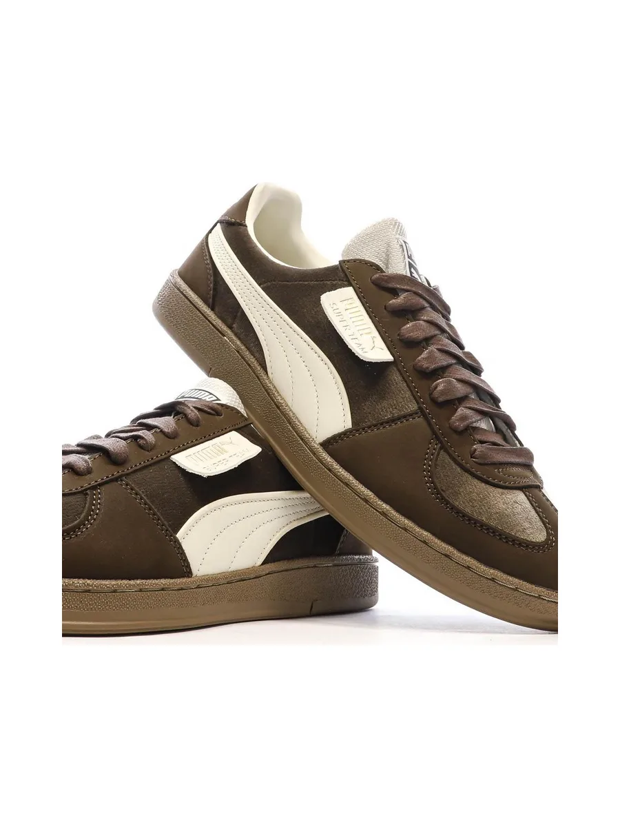 Baskets Marron Homme Puma Super Team Velvet 7