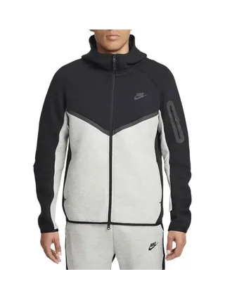 Veste Noire/Blanche Homme Nike Technique Flc 1