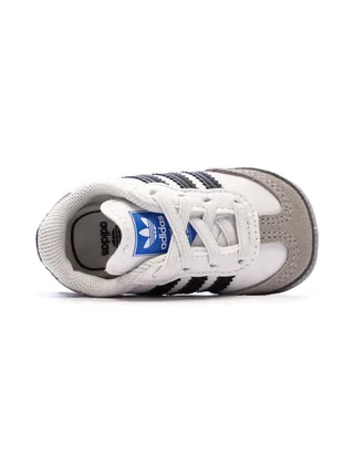 Samba Baskets Blanches/Noires Bébé Adidas 4
