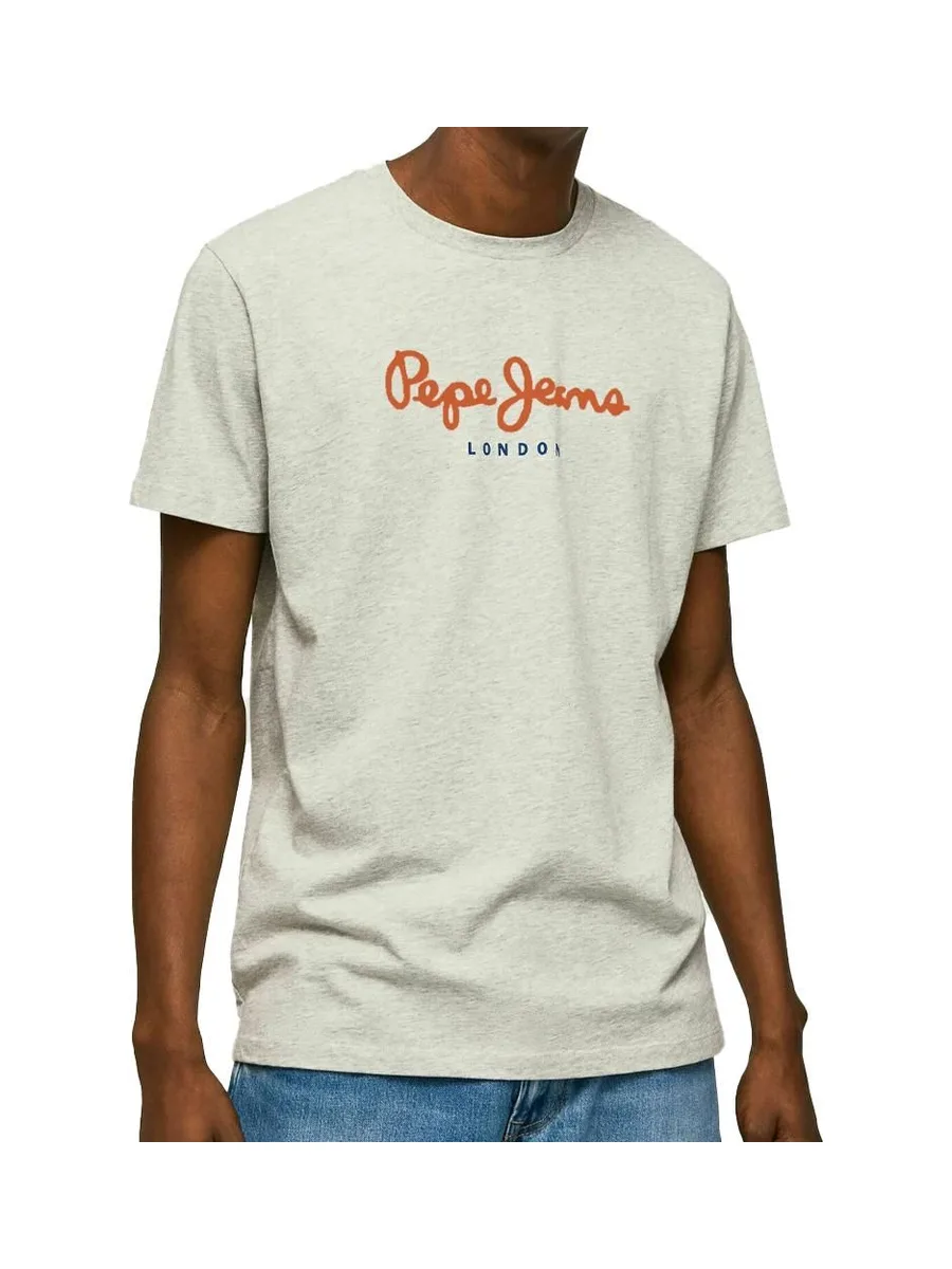 T-shirt Gris Homme Pepe jeans Eggo SEB 2