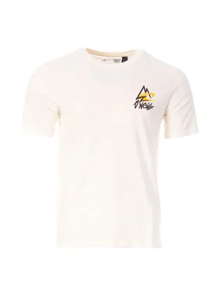 T-Shirt Beige Homme O'Neill Wave Cult 1