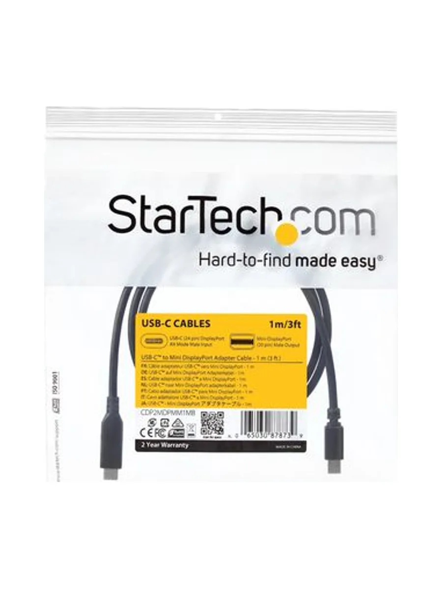 Cable USB C to Mini DisplayPort 1m/3ft 6