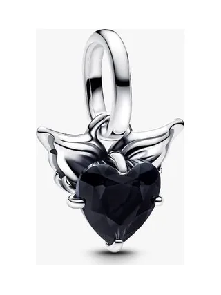 Pandora - Charm Cœur Winged mini en argent sterling 1