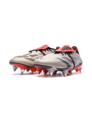 Chaussures de Foot Taupe Homme Adidas Predator Elite Ft SG 6