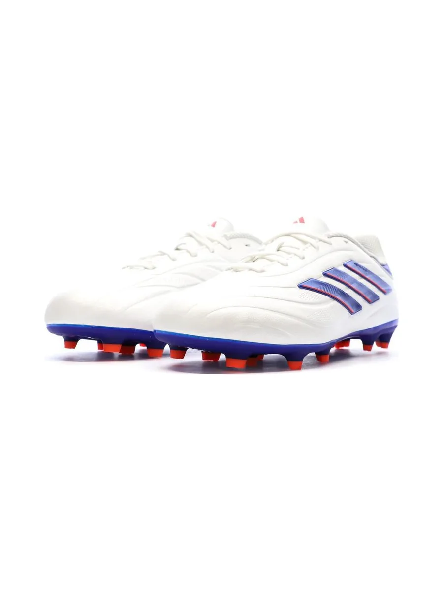 Chaussures de Football Blanc/Bleu Garçon Adidas Copa Pure 2 League Fg 7