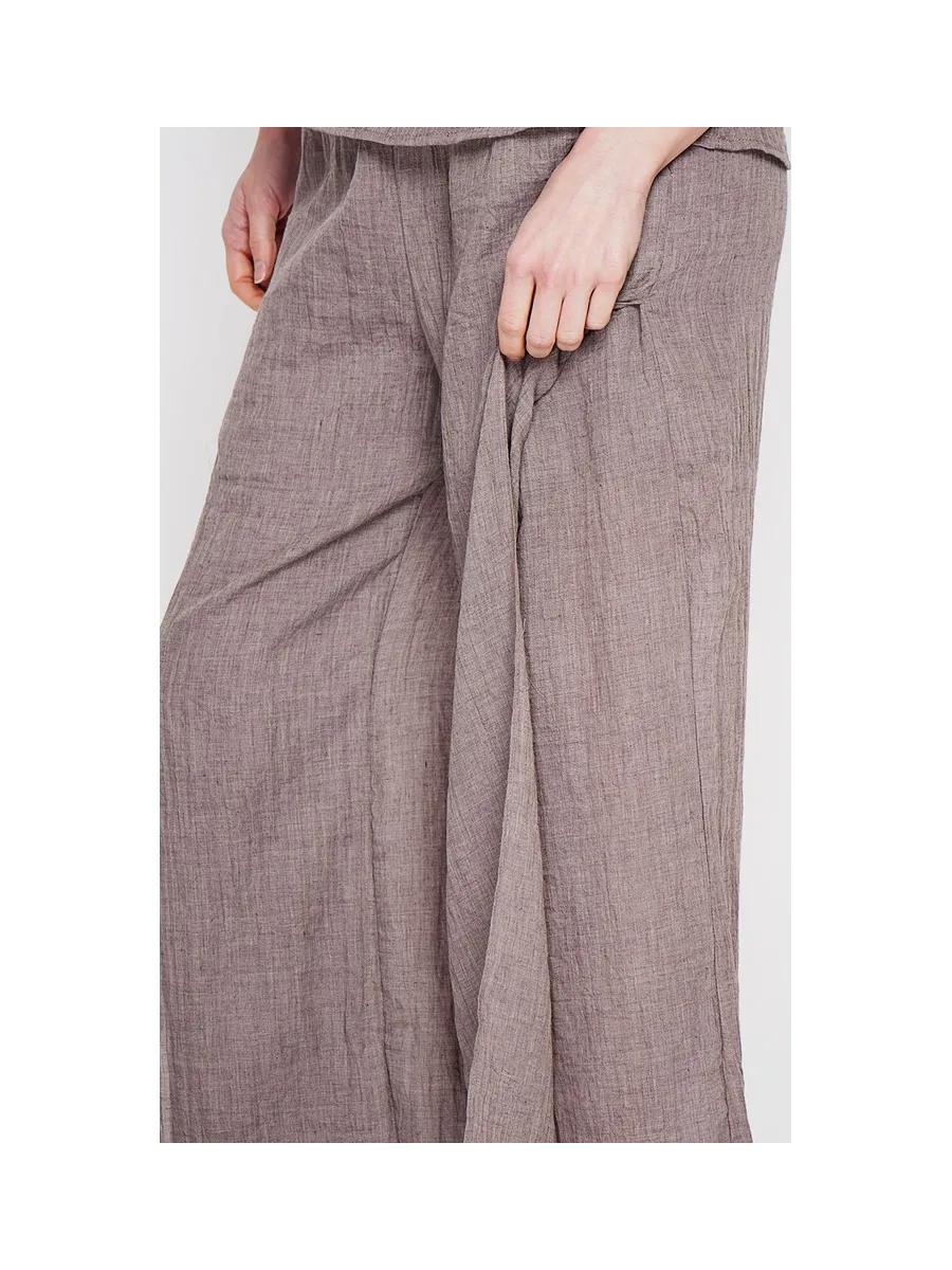 Pantalon taille haute style portefeuille 12