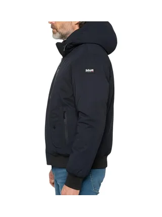 Blouson Marine à capuche Schott DYLAN 3