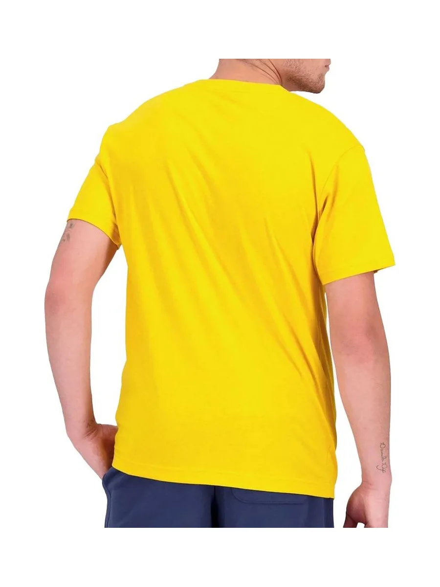 T-shirt Jaune Homme New Balance Seasonal 3