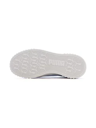 Baskets Blanc/Gris Femme Puma Carina 3.0 Luxe 5