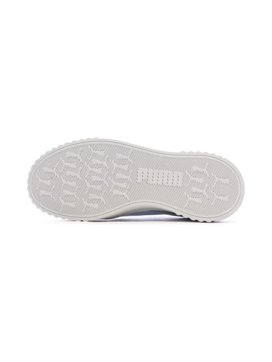 Baskets Blanc/Gris Femme Puma Carina 3.0 Luxe 6