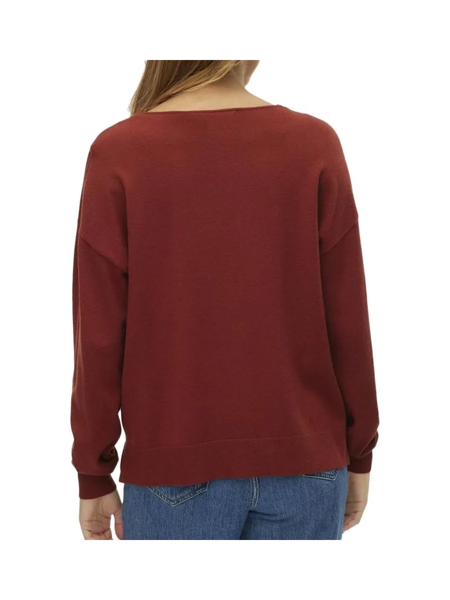Pull Terracotta Femme Vero Moda Breezess 3
