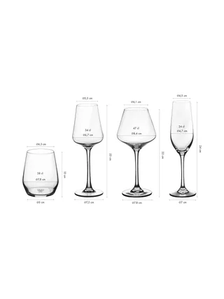 Set de verres complet LAGOM - 24 pièces 3