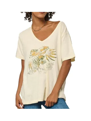T-Shirt Beige Femme Kaporal MARJO 1