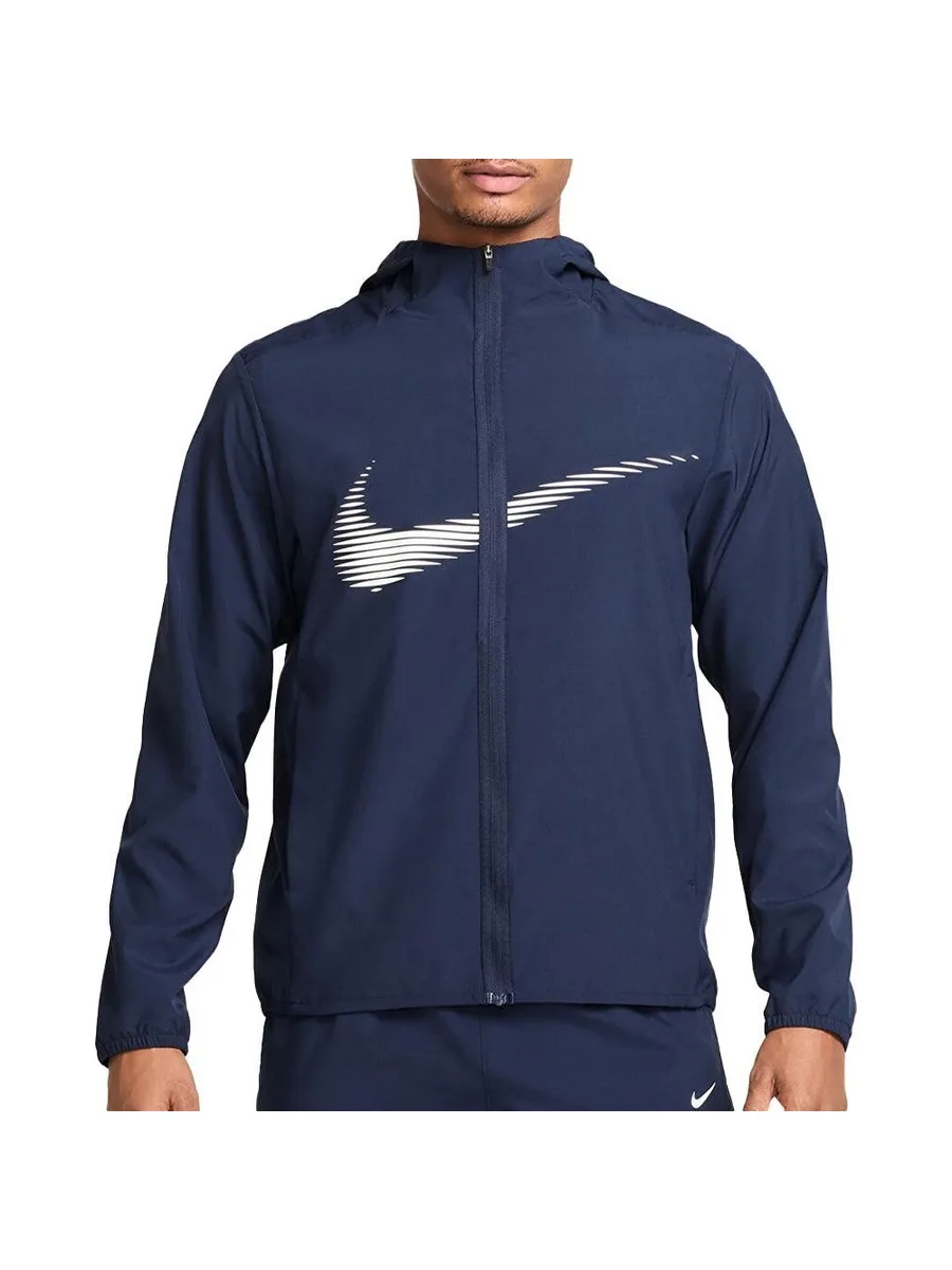Sweat Zippé Marine Homme Nike Swoosh 2