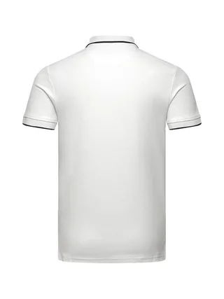 Polo Blanc Homme OMPOMC_C910 2